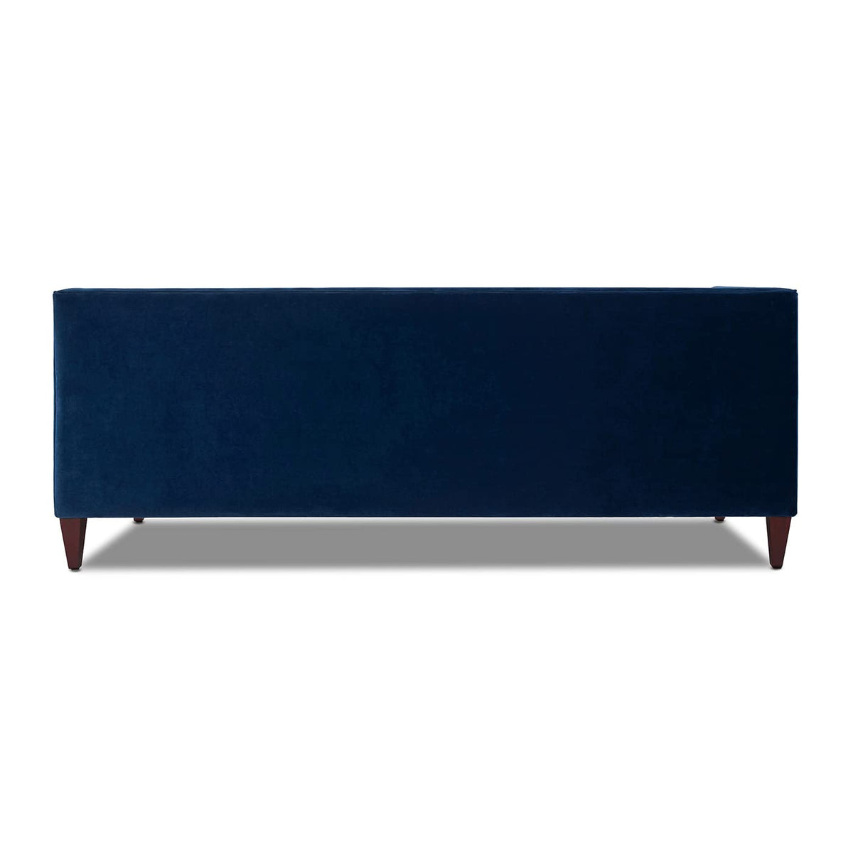 84" Navy Blue Velvet Tufted Sofa E78170