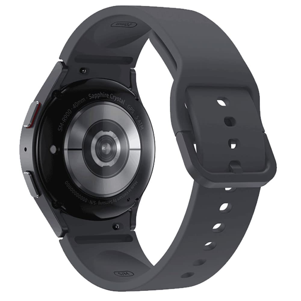 40mm WiFi 4G LTE Smartwatch GPS Bluetooth Water Resistant Graphite D485