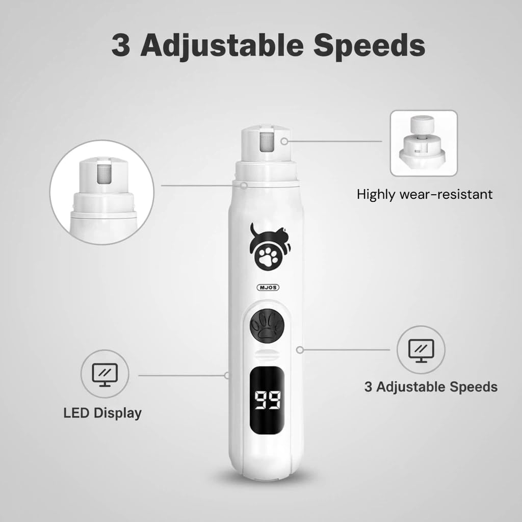 Electric Quiet Dog Nail Grinder A9910