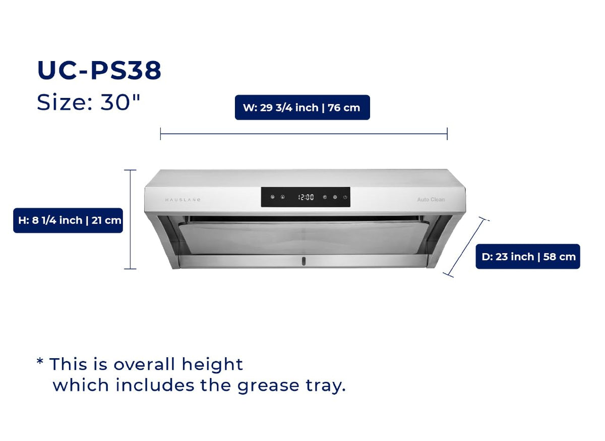 30 Inch Ducted Under Cabinet Range Hood I46121