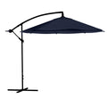 10 Ft Offset Cantilever Patio Umbrella with Cross Base K693