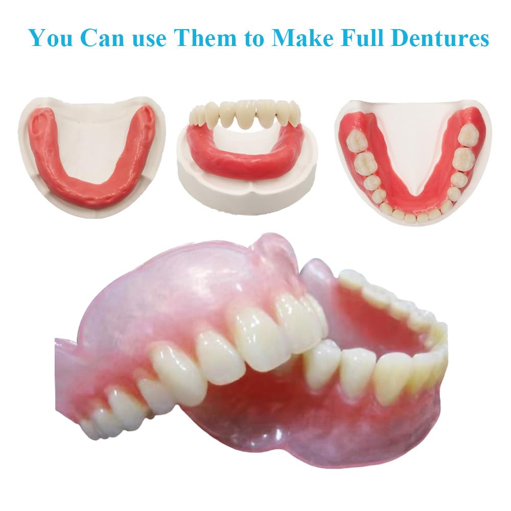 DIY Denture Making Kit with Tool Kit and Temporary Teeth C85267