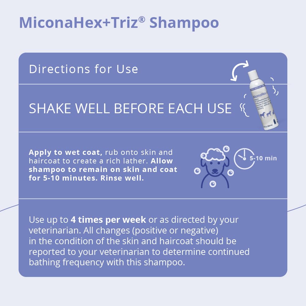 Shampoo for Dogs, Cats and Horses, 8 oz B56914