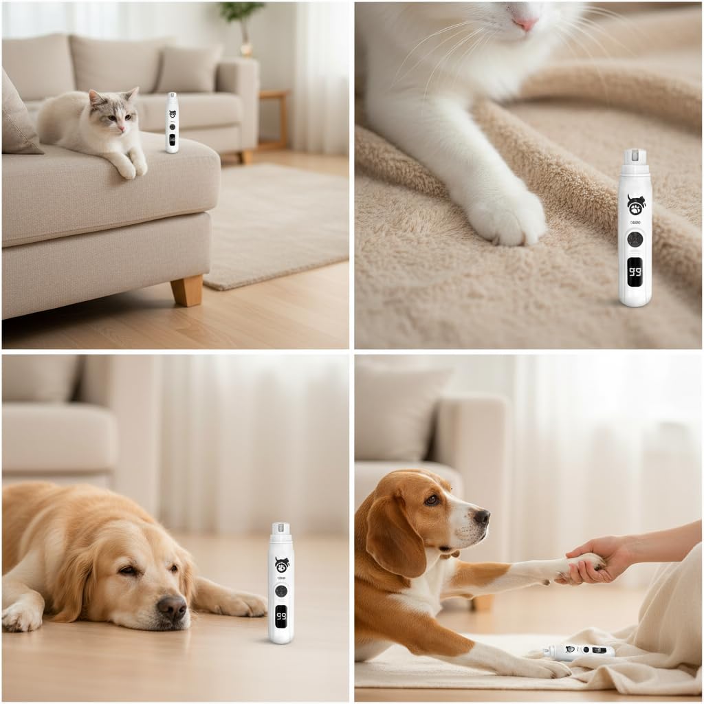 Electric Quiet Dog Nail Grinder A9910