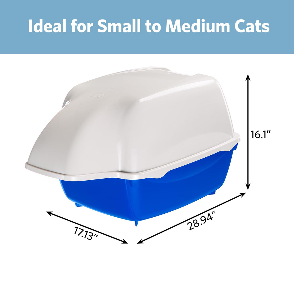 Waterproof Cat Litter Box with Tunnel Entry J461900