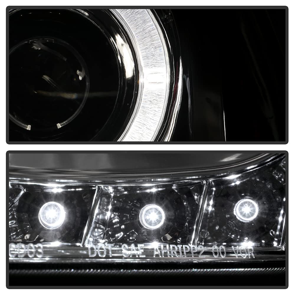 For 2003-2007 Honda Accord LED Projector Headlights, Driver & Passenger Side X9088