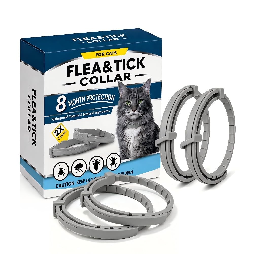 Flea & Tick Collar for Cats 4 Pack N21464