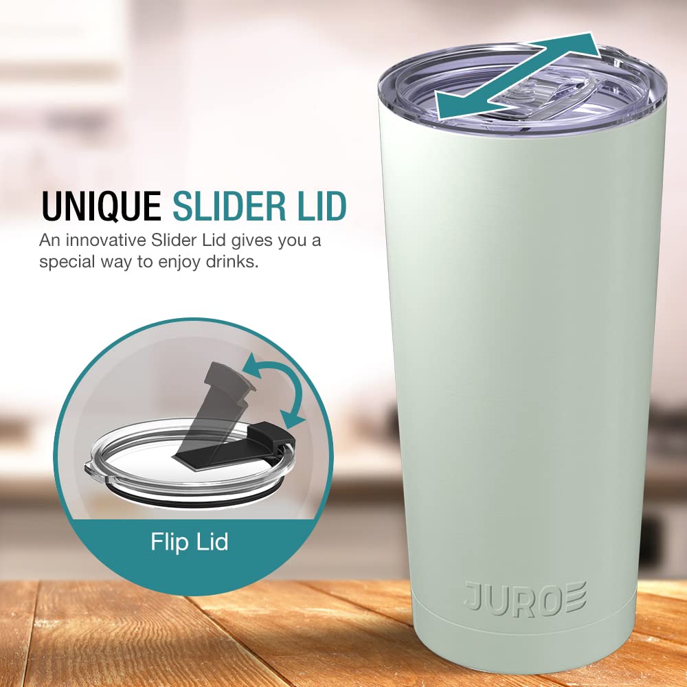 20 oz Stainless Steel Vacuum Insulated Tumbler with Lid and Straw D88982
