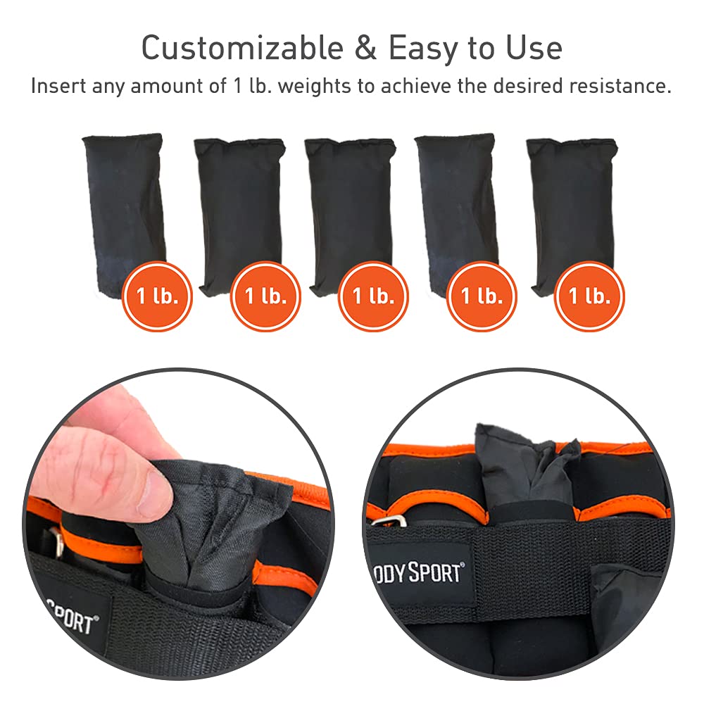 Adjustable Ankle and Wrist Weight Sets C7224