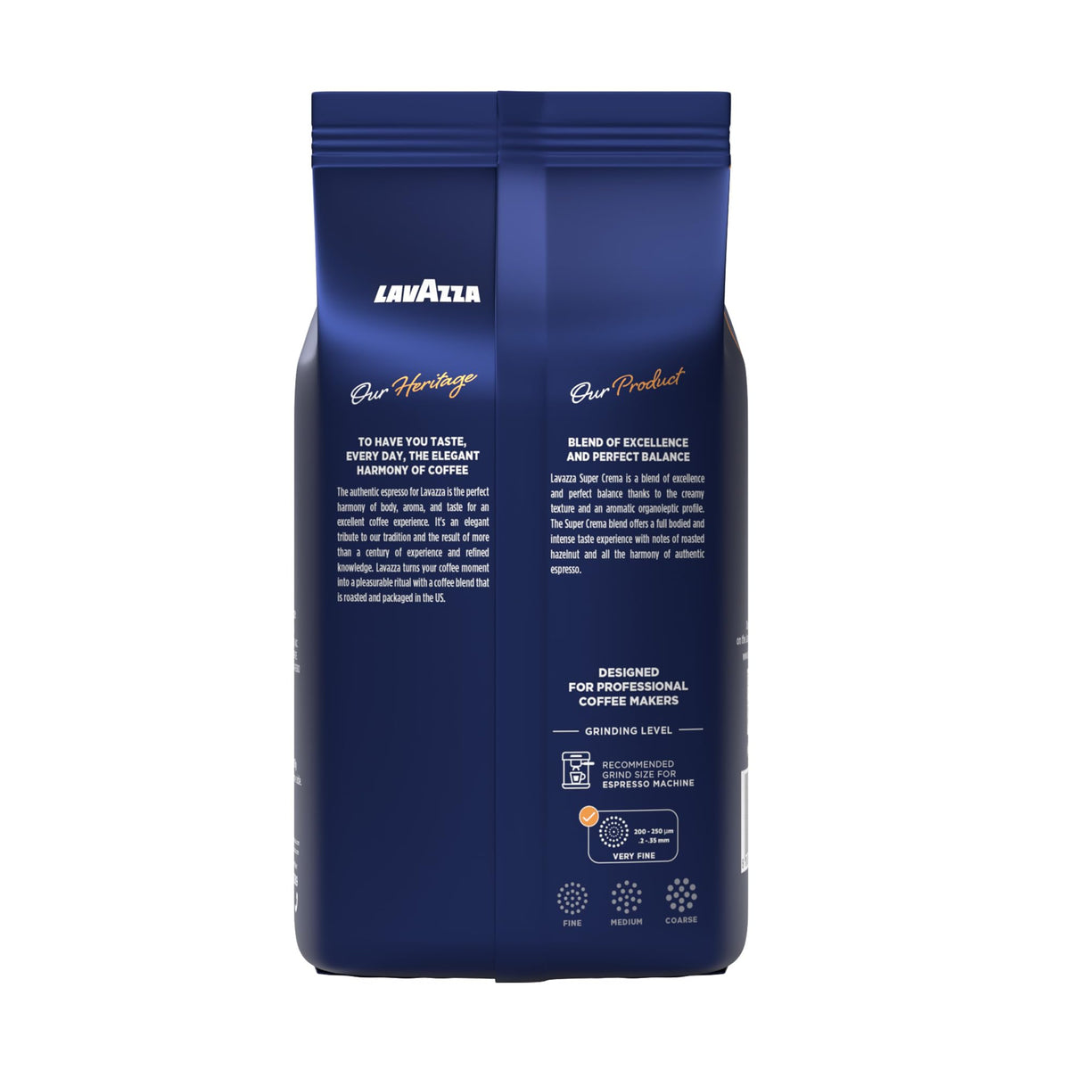Whole Bean Coffee Medium Espresso Roast 2.2 lb Pack of 2 T1976