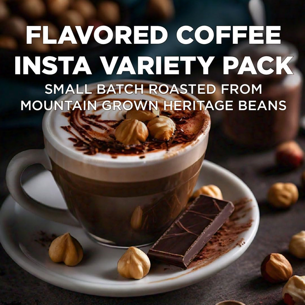 Flavored Instant Coffee Variety Pack, 24ct S98231