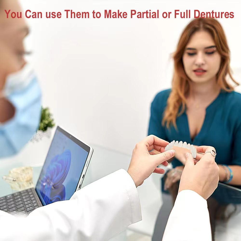 DIY Denture Making Kit with Tool Kit and Temporary Teeth C85267