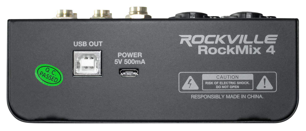 4-Channel Pro Recording Mixer with USB Interface Z8573