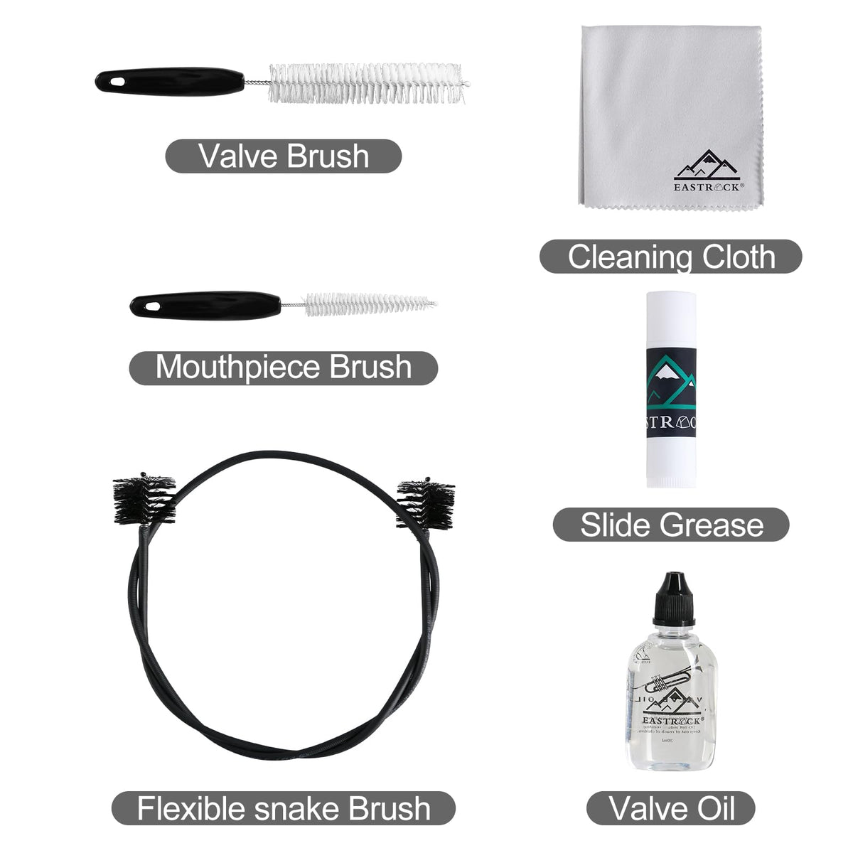 Trumpet Cleaning Kit 6PCS T5405