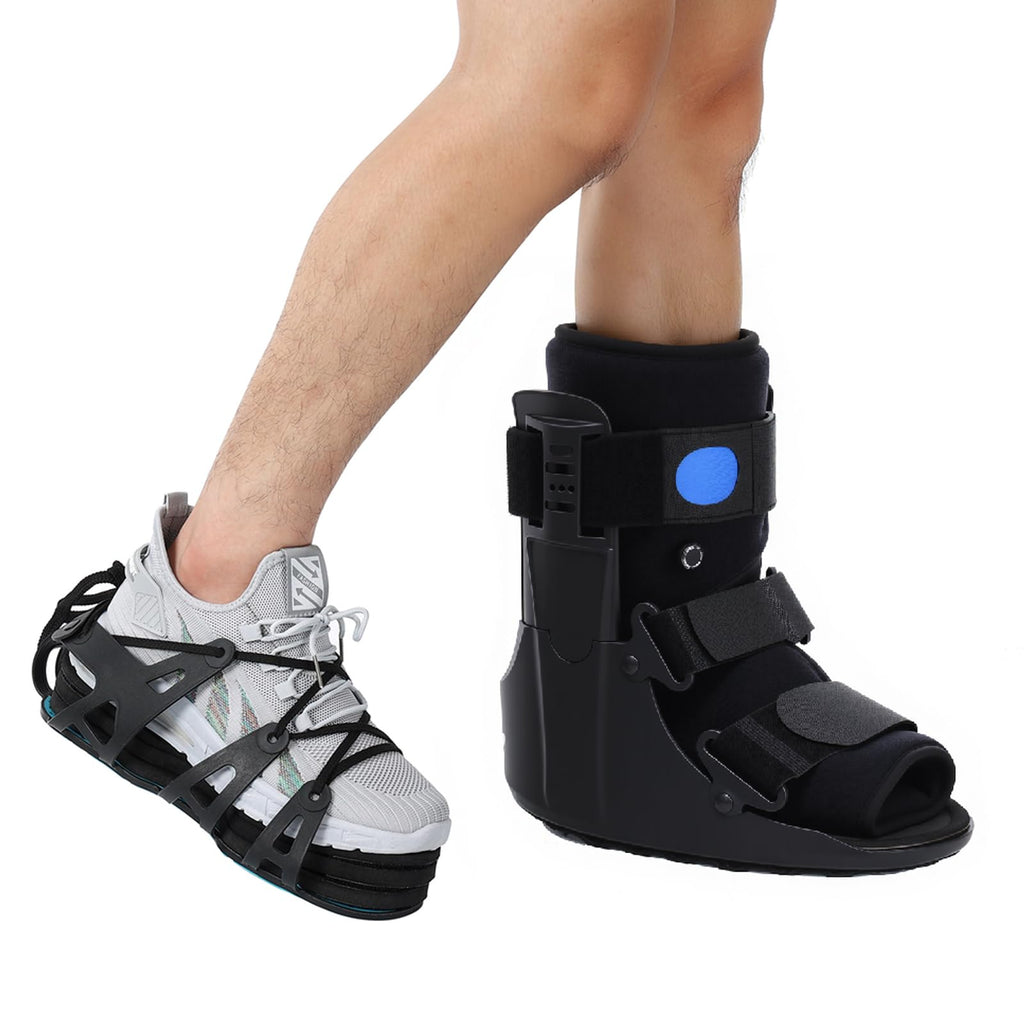 Inflatable Air Cam Walker Fracture Boot with Adjustable Shoe Lift V917790