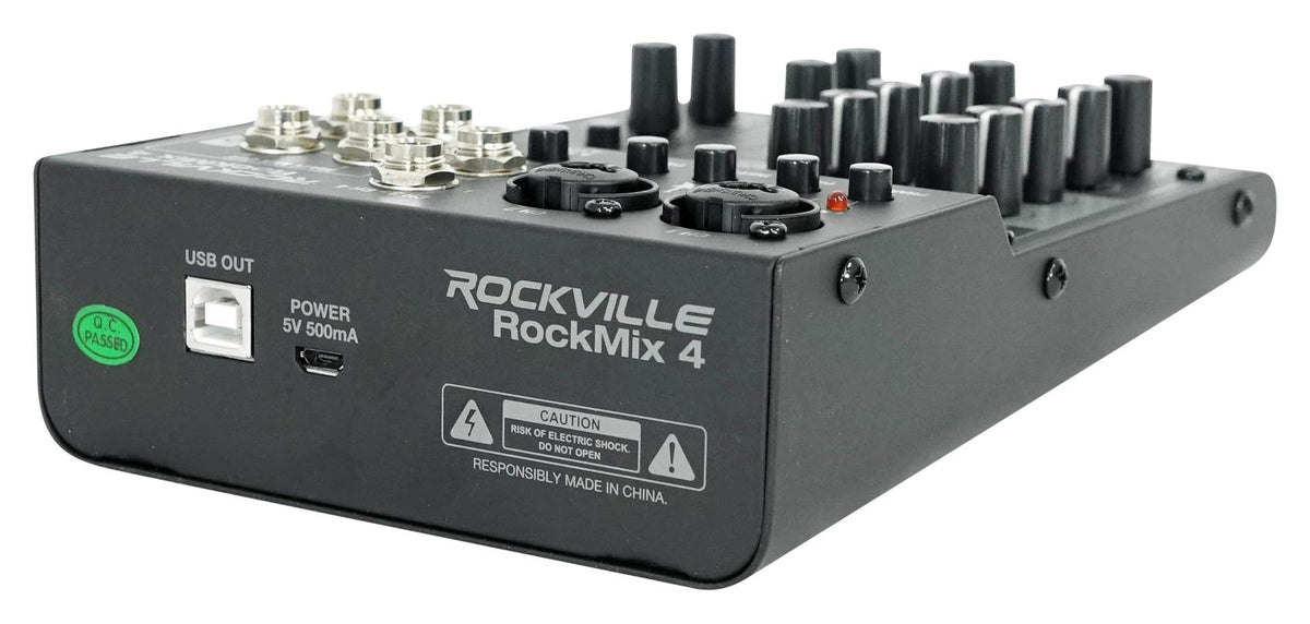 4-Channel Pro Recording Mixer with USB Interface Z8573