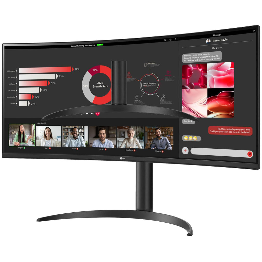 34" Curved UltraWide WQHD 100Hz Monitor Y8986