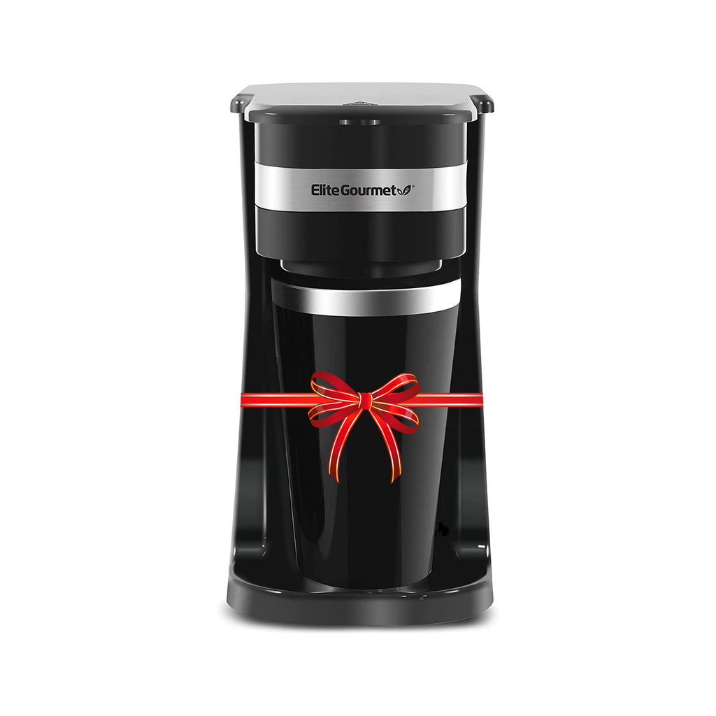 Single-Serve Coffee Maker with 14Oz Stainless Steel Travel Mug Z549