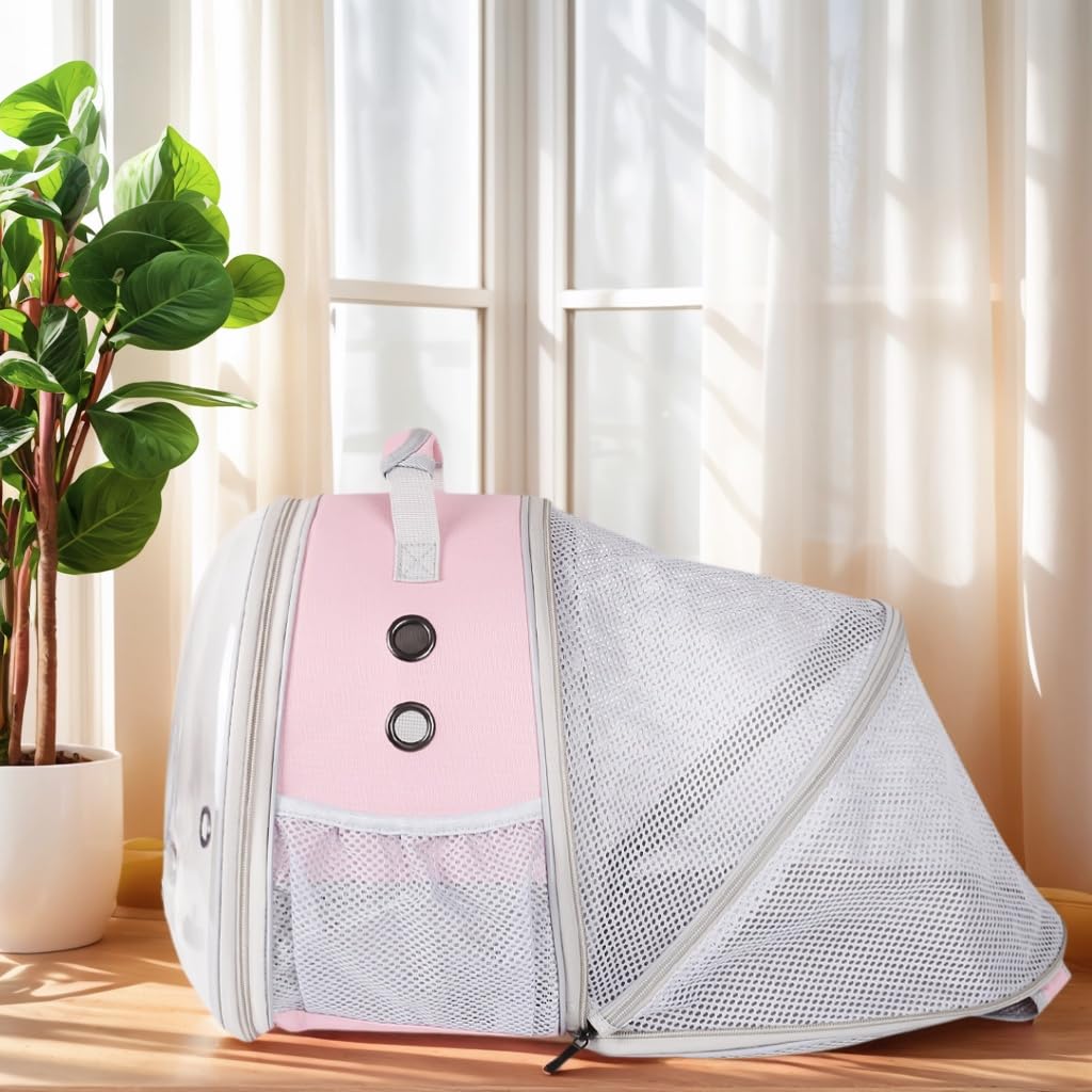 Expandable Breathable Pet Carrier Backpack E389677