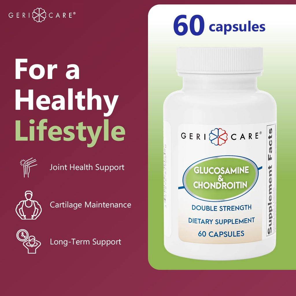 Glucosamine HCl 500 mg Chondroitin Sulfate 400 mg Capsules 60 Count R110125
