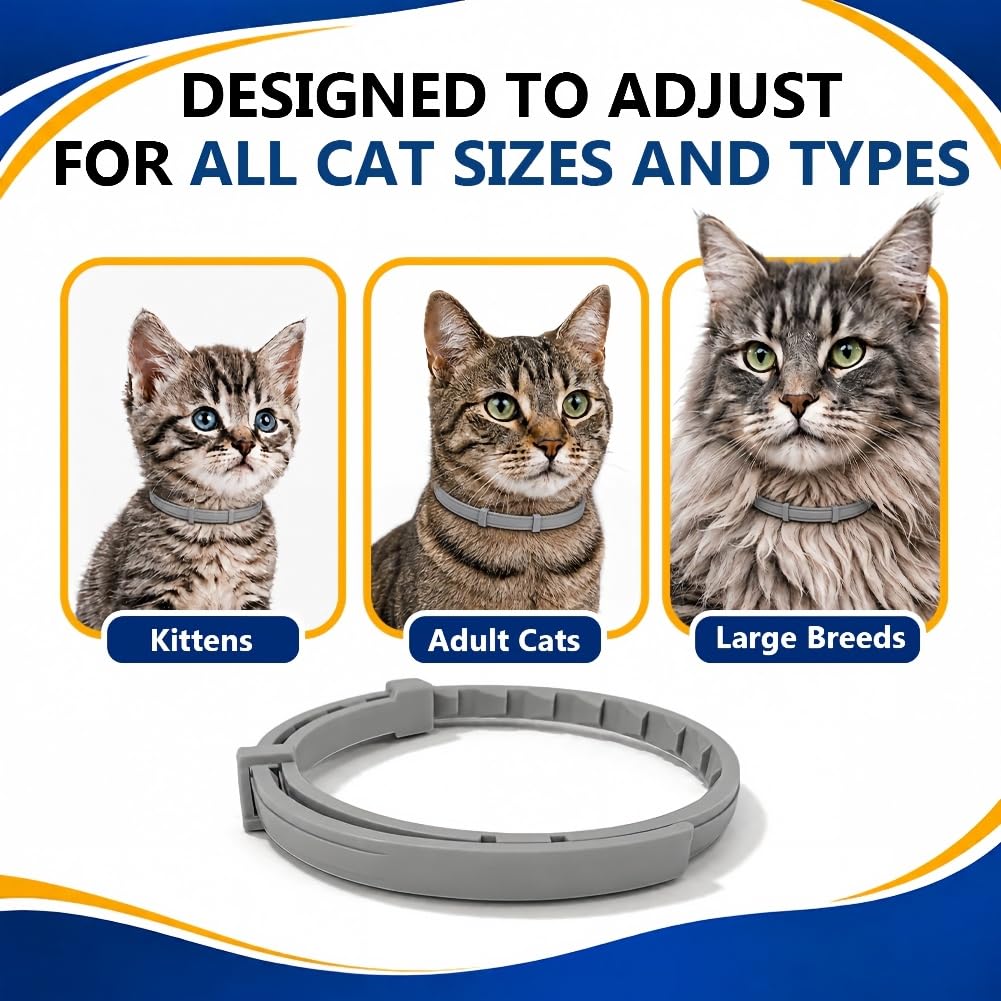Flea & Tick Collar for Cats 4 Pack N21464