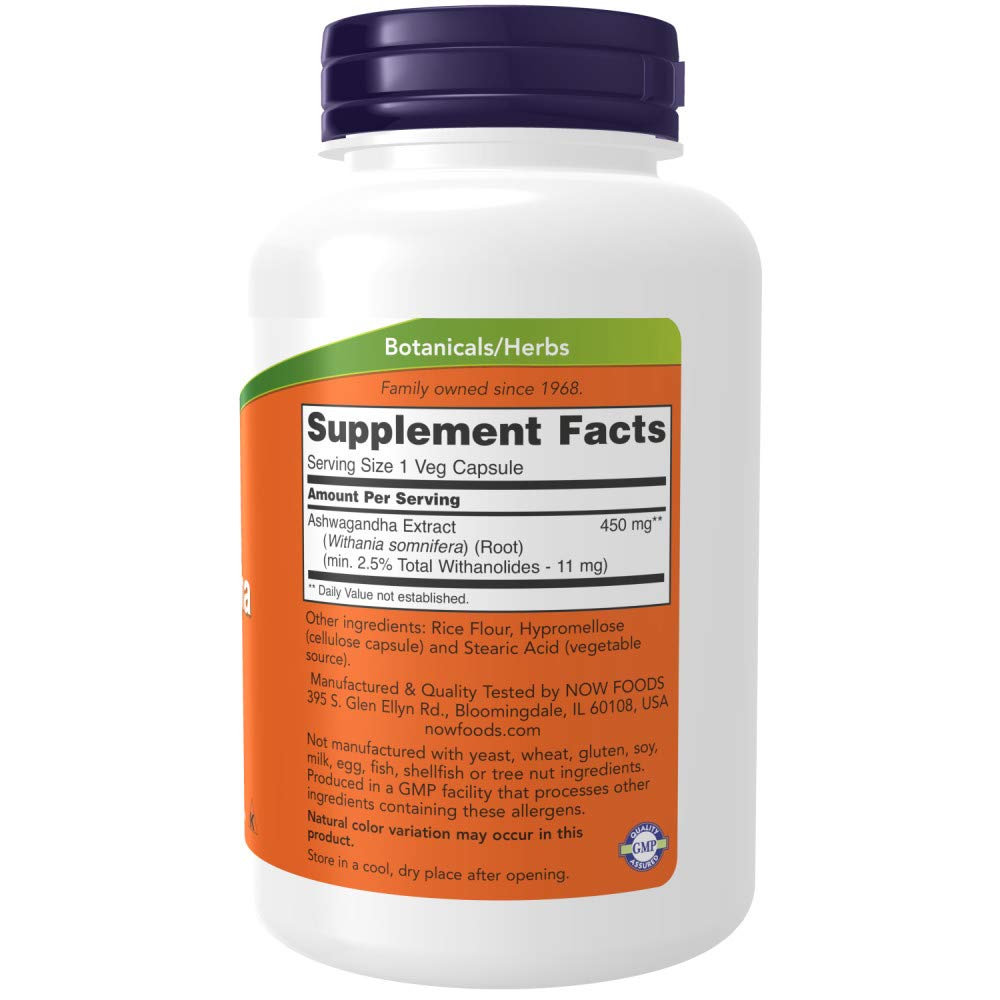 Ashwagandha Extract 450 mg 180 Capsule L941
