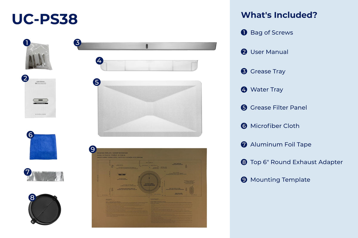 30 Inch Ducted Under Cabinet Range Hood I46121