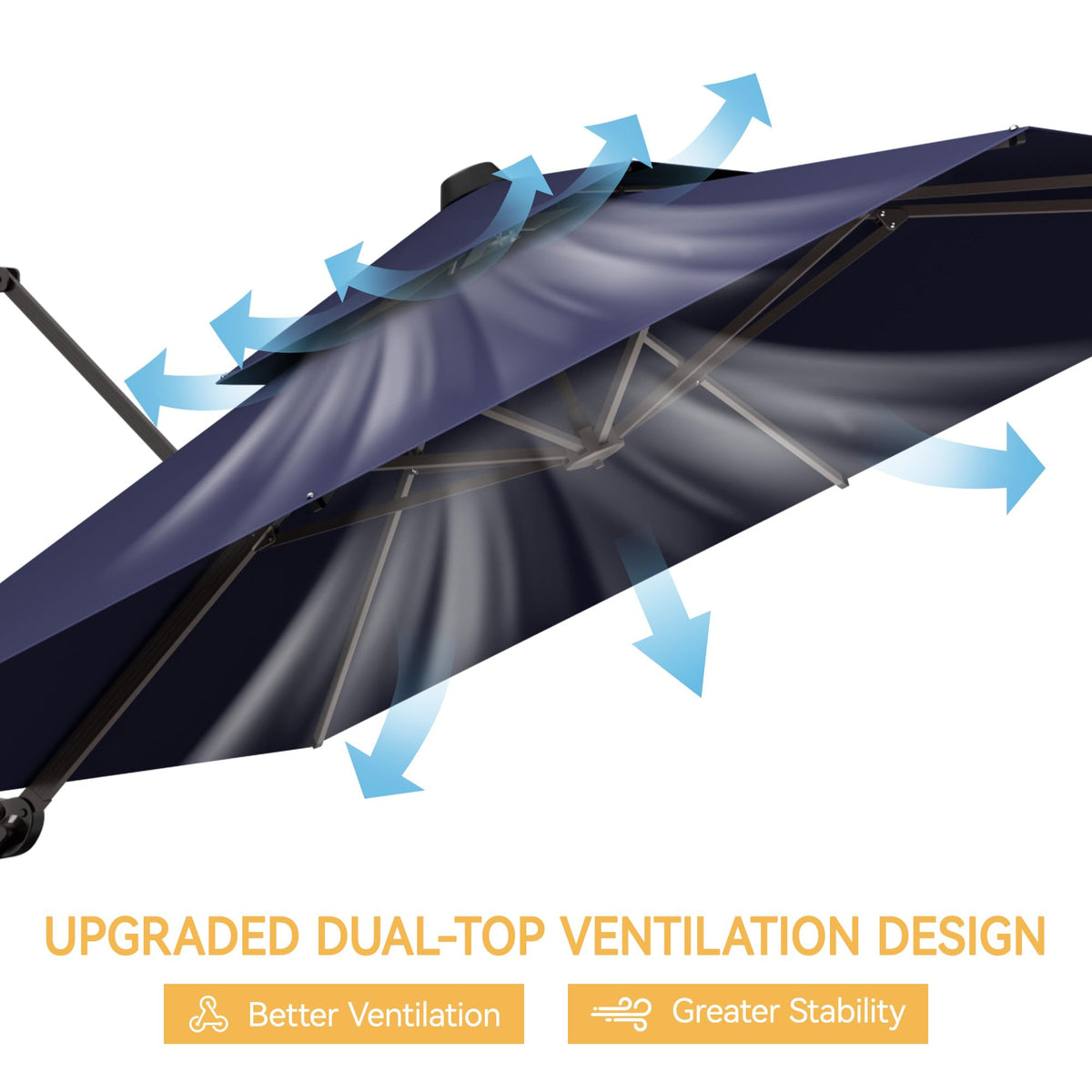 Cantilever Patio Umbrella with Base L94855