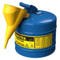 Blue Galvanized Steel Kerosene Safety Can E4696