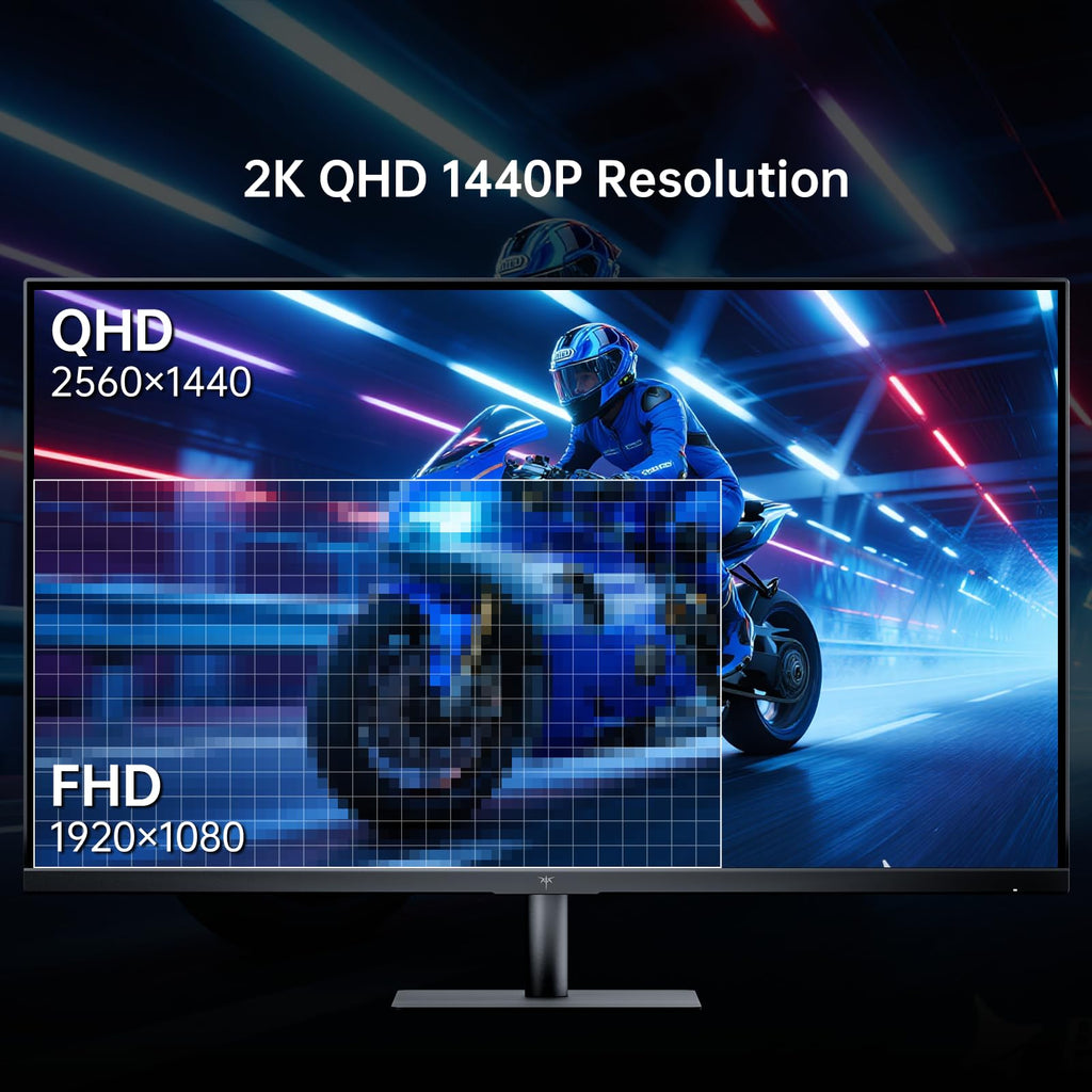 32 Inch 2K 120Hz 1440P IPS Computer Monitor T4890