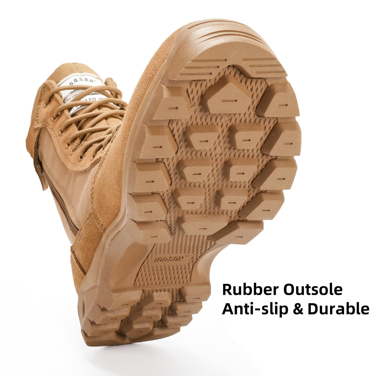 Men's 8 Inch Lightweight Tactical Work Boots K972