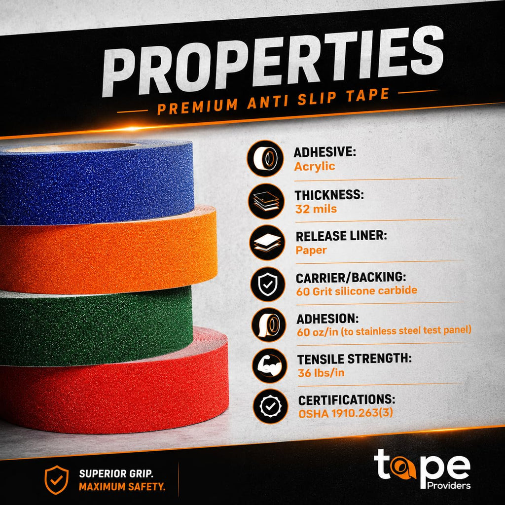 Gray 1 inch x 30 ft Anti Slip Tape J554784