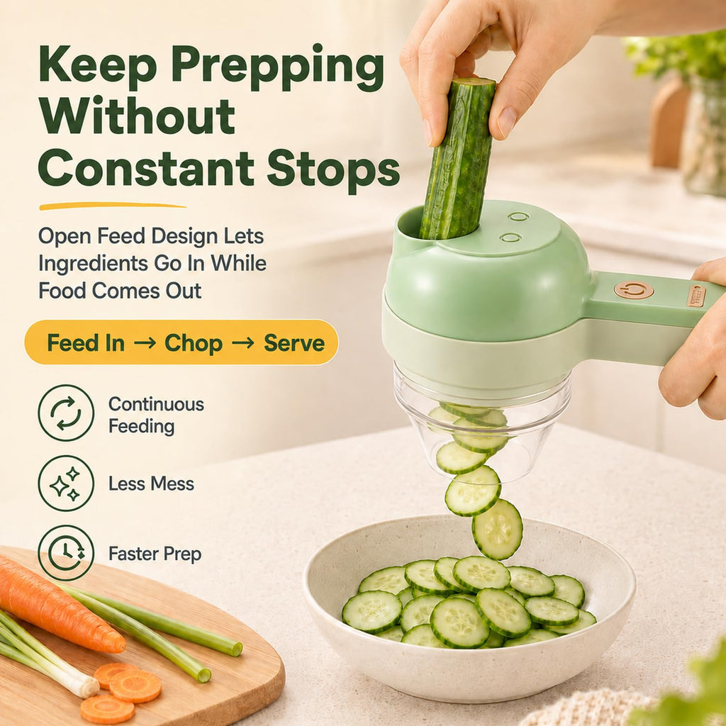 4 in 1 Handheld Electric Food Chopper L93540
