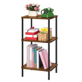 3 Tier Rustic Brown End Table L718