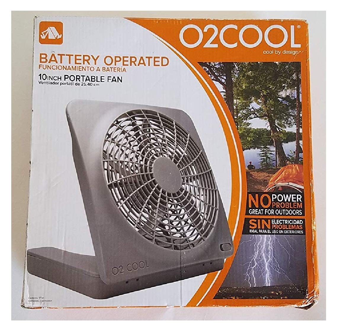 Battery Operated 10in Portable Fan H4149