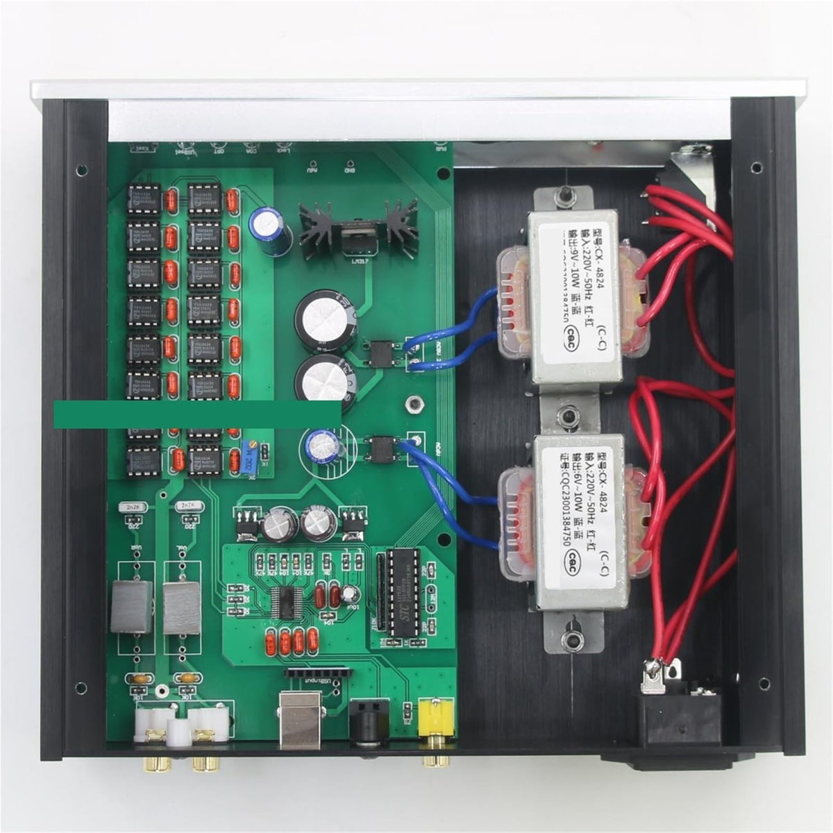 Black HiFi DAC Decoder T7091