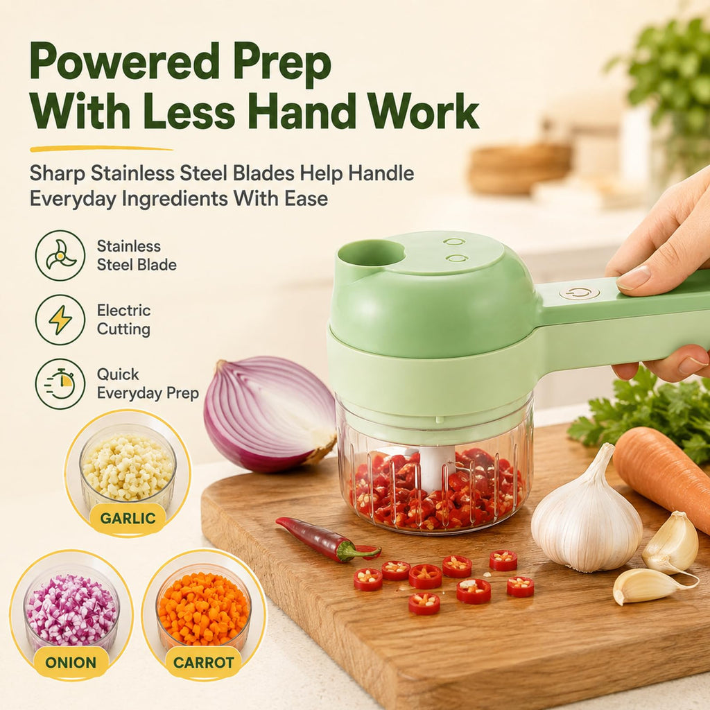 4 in 1 Handheld Electric Food Chopper L93540