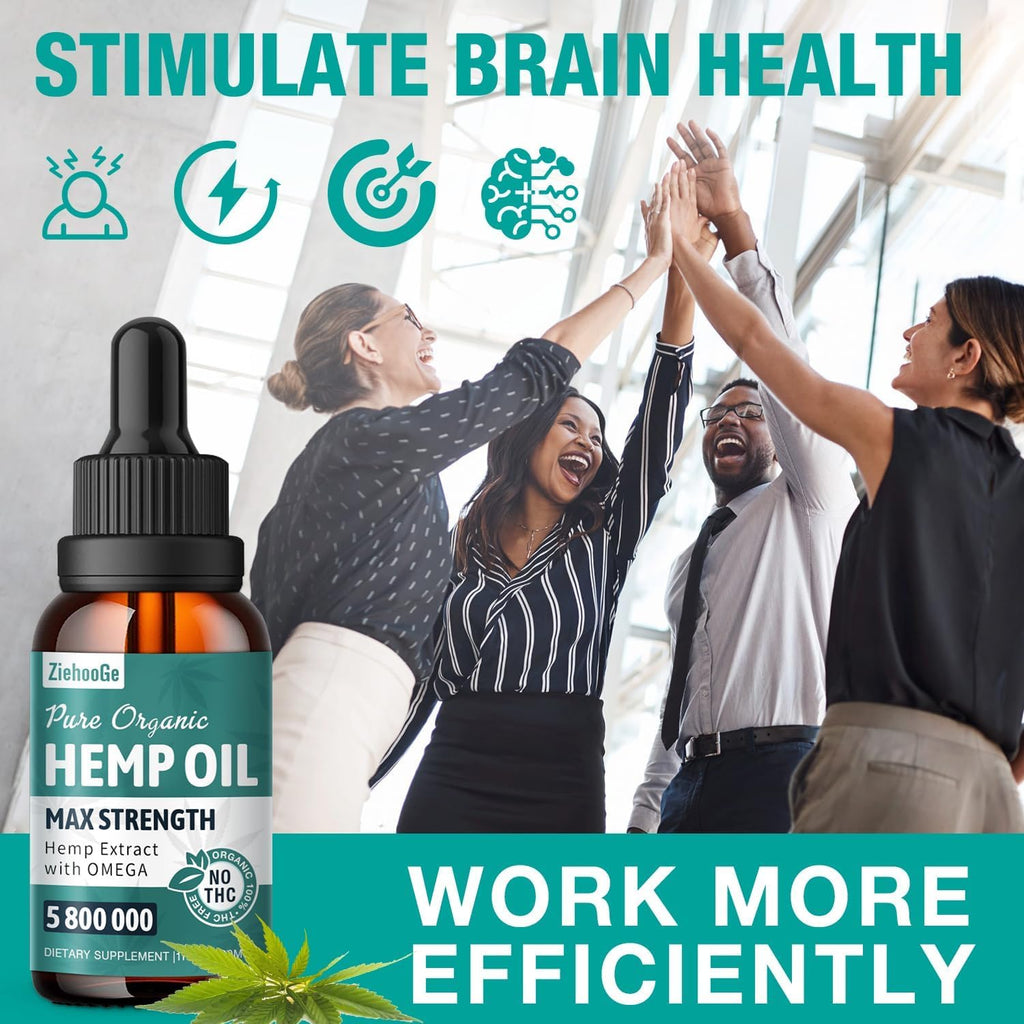 Hemp Oil Drops 3 Pack W800887
