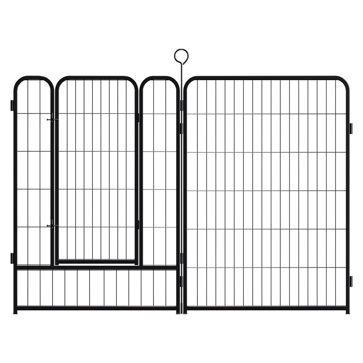 Heavy-Duty Iron Exercise-Pen System Portable Yard Camping Kennel Alternative V779