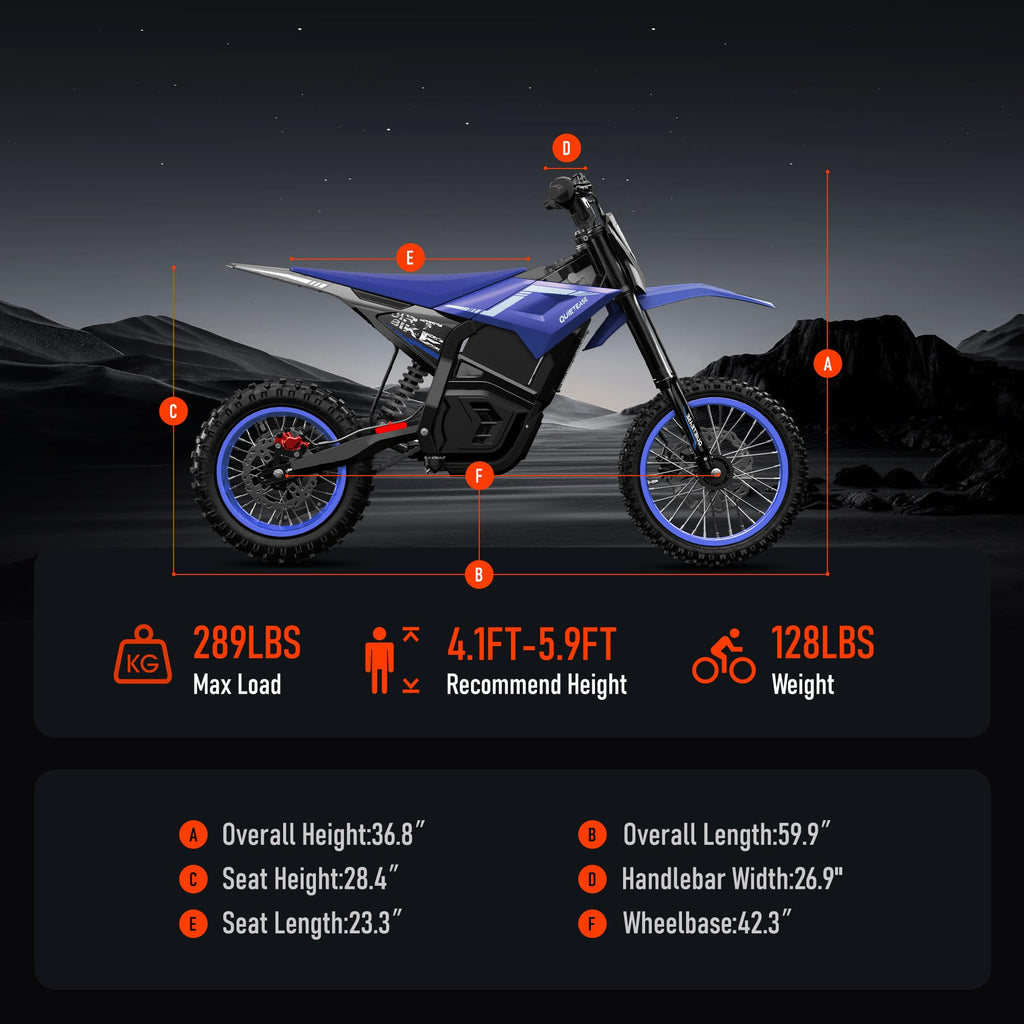 3000W Electric Dirt Bike for Adults Teens C81019