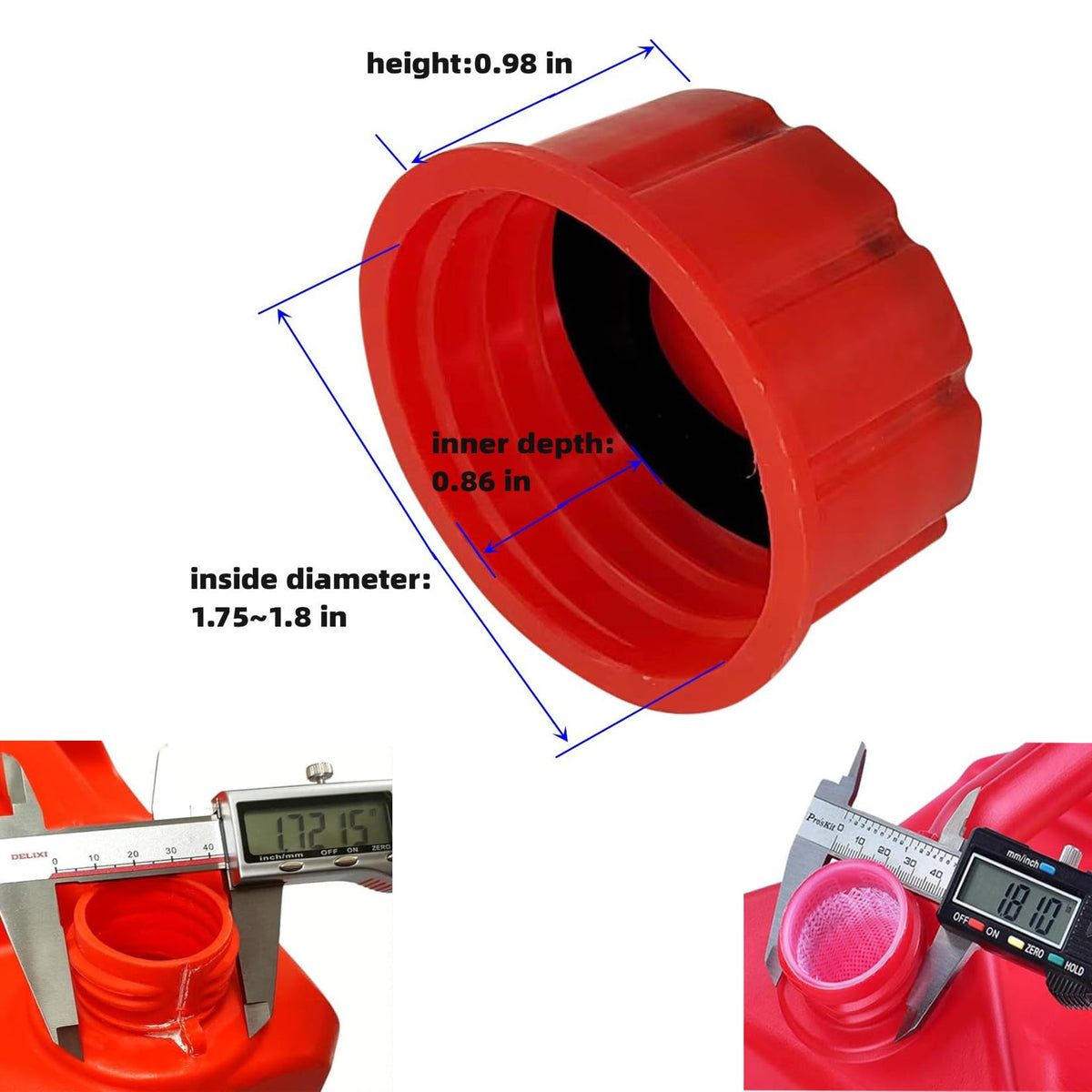 5 Gallon Gas Can Cap Replacement D6539