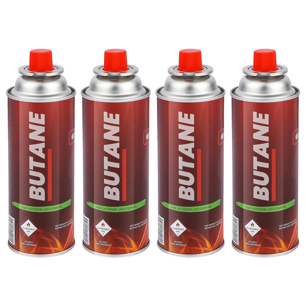 4 Pack 8oz Butane Fuel Cylinders Y2786