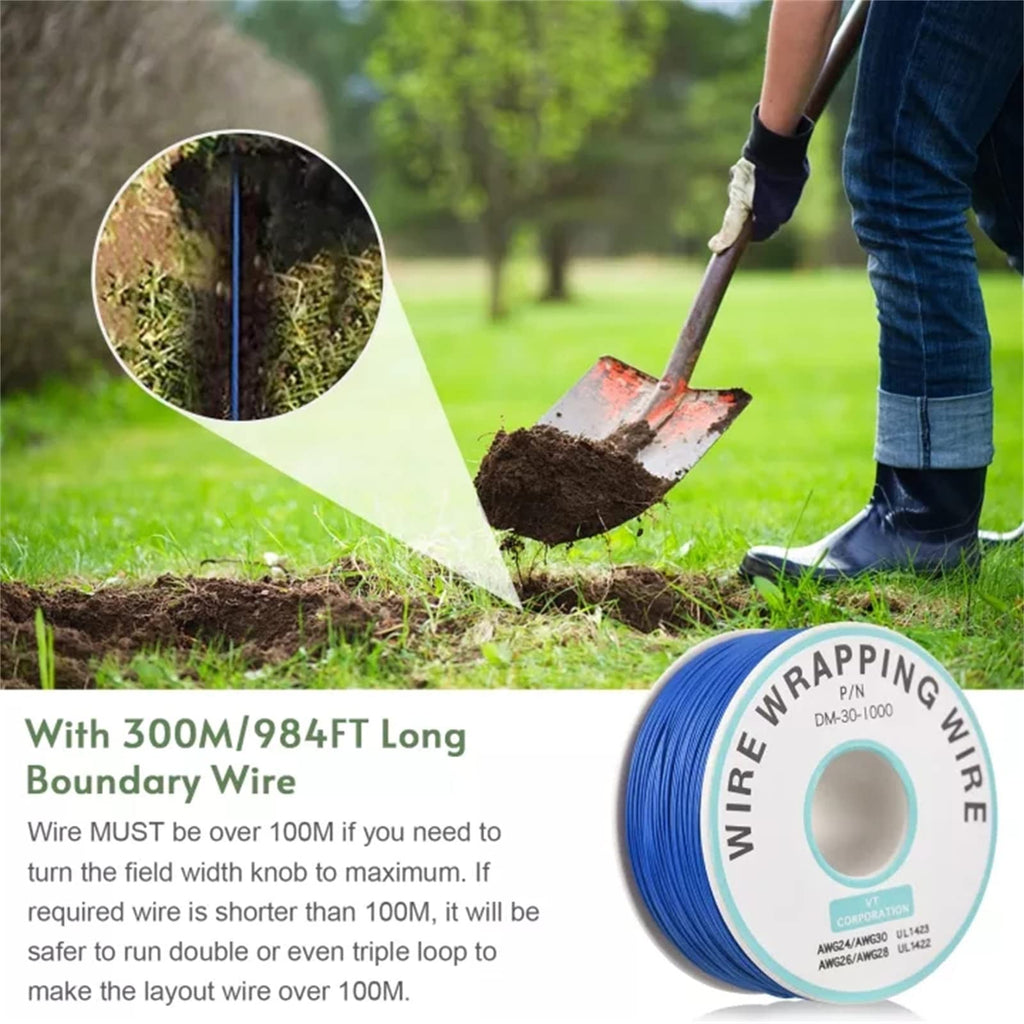 Wireless Electric Dog Fence System, In-ground/Aboveground Pet Containment System T9796