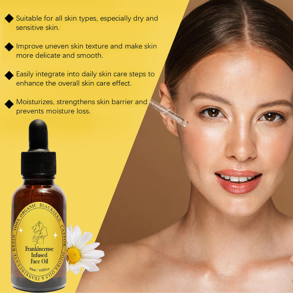 Frankincense Resin Oil Facial Serum 3PC J3306