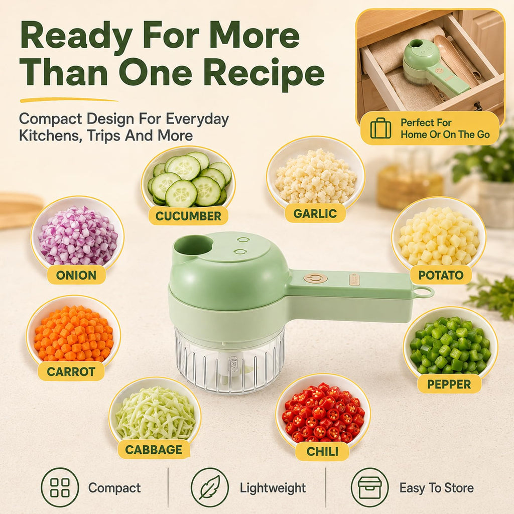 4 in 1 Handheld Electric Food Chopper L93540