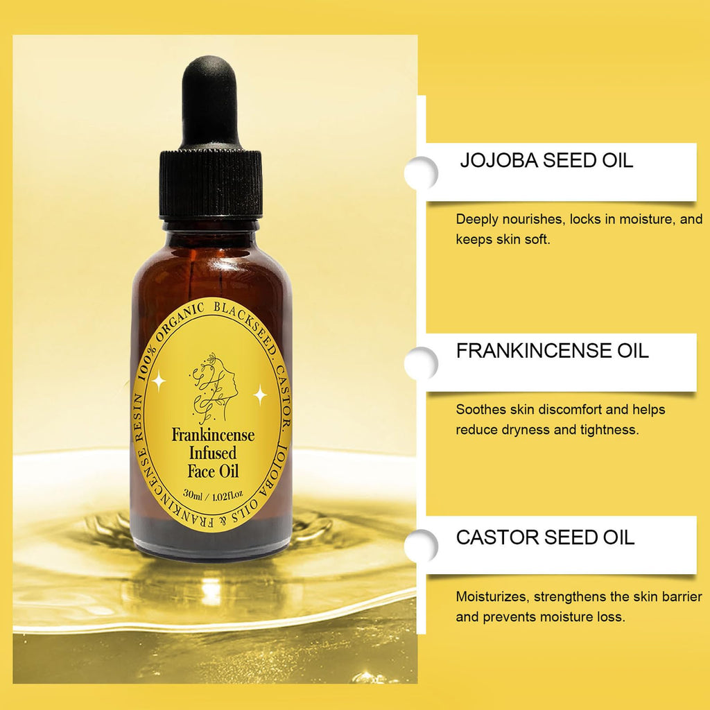 Frankincense Resin Oil Facial Serum 3PC J3306