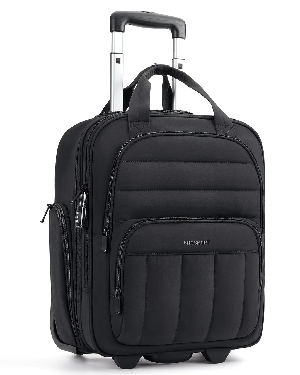 16 inch Lightweight Underseat Carry on Luggage with Wheels K692
