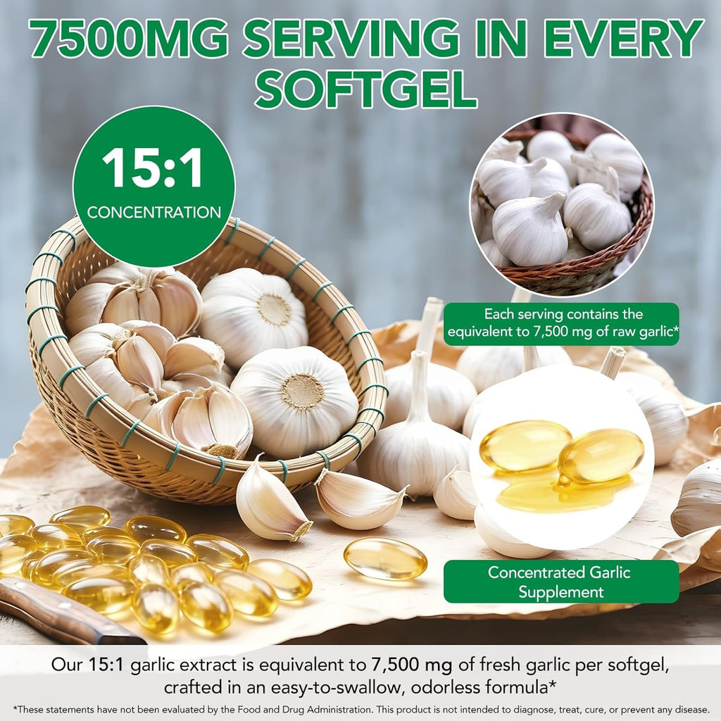 Aged Garlic Extract Capsules, 300 Softgels W226991