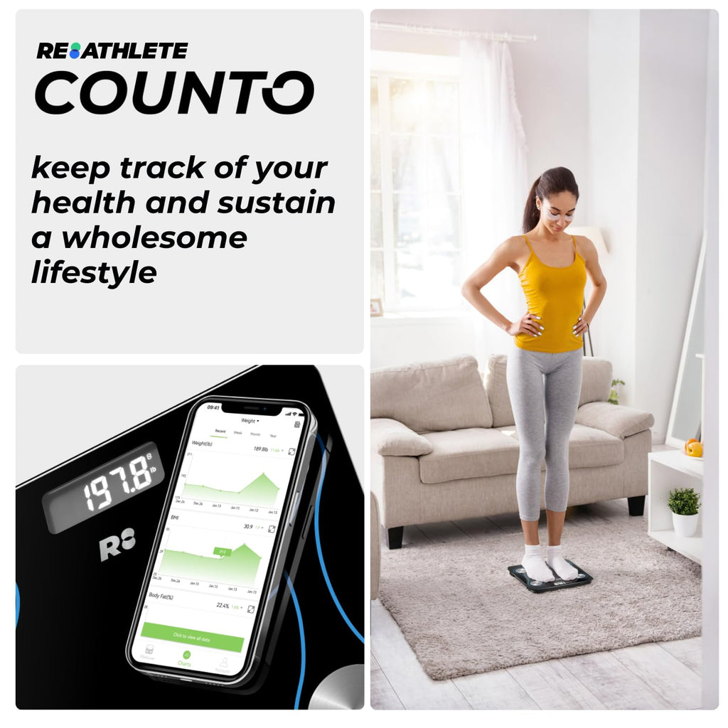 Smart Bluetooth Body Fat Measurement Scale A396275