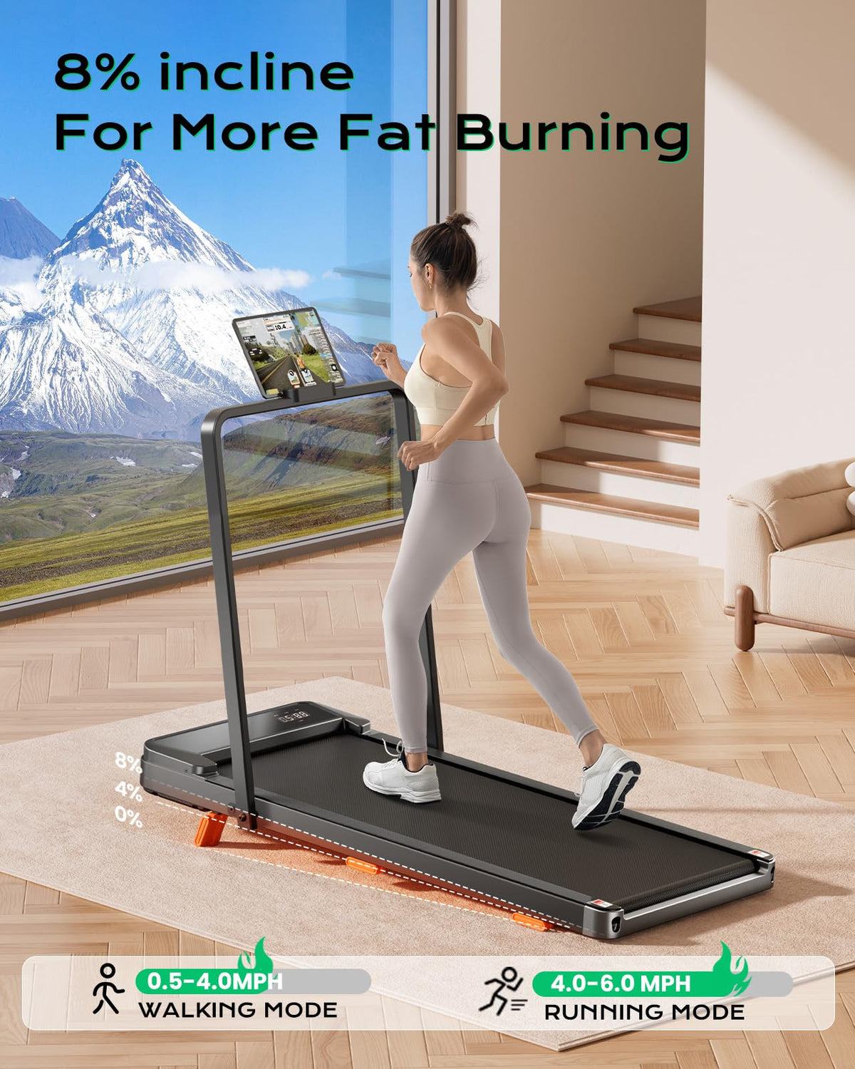 Walking Pad with Incline O523391